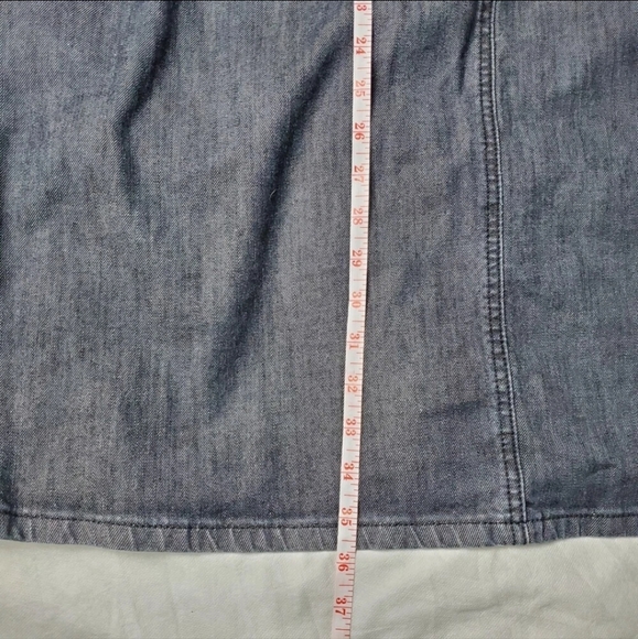 Style & Co. Blue Pencil Midi Skirt Casual - Picture 12 of 12